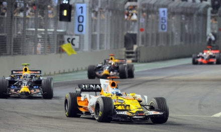 Scandal tainted Formula 1’s first night race