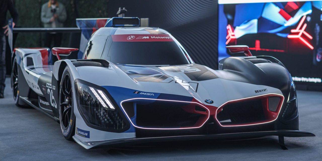 BMW’s GTP race car struts its stuff
