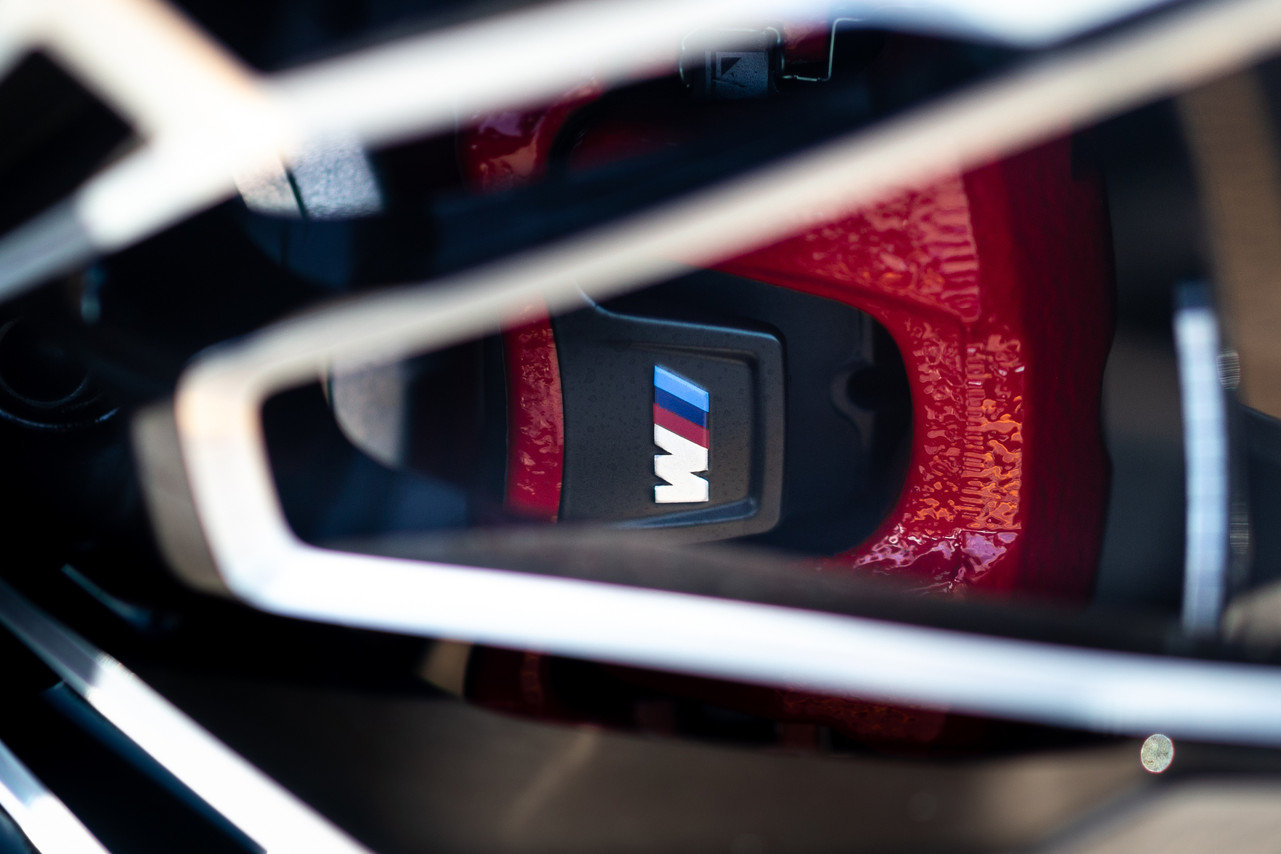 2022 BMW M3 caliper detail