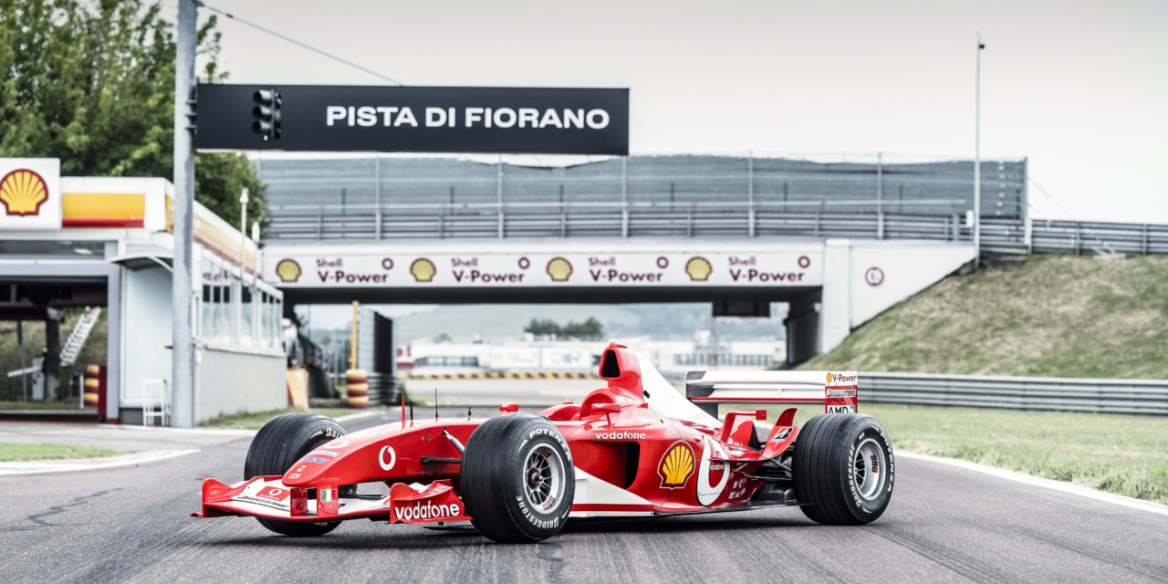 Schumacher’s 2003 Ferrari is the most expensive modern F1 car ever sold