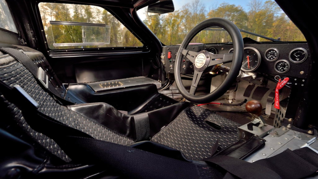 1967 Ford GT40 MK IV interior driver cockpit