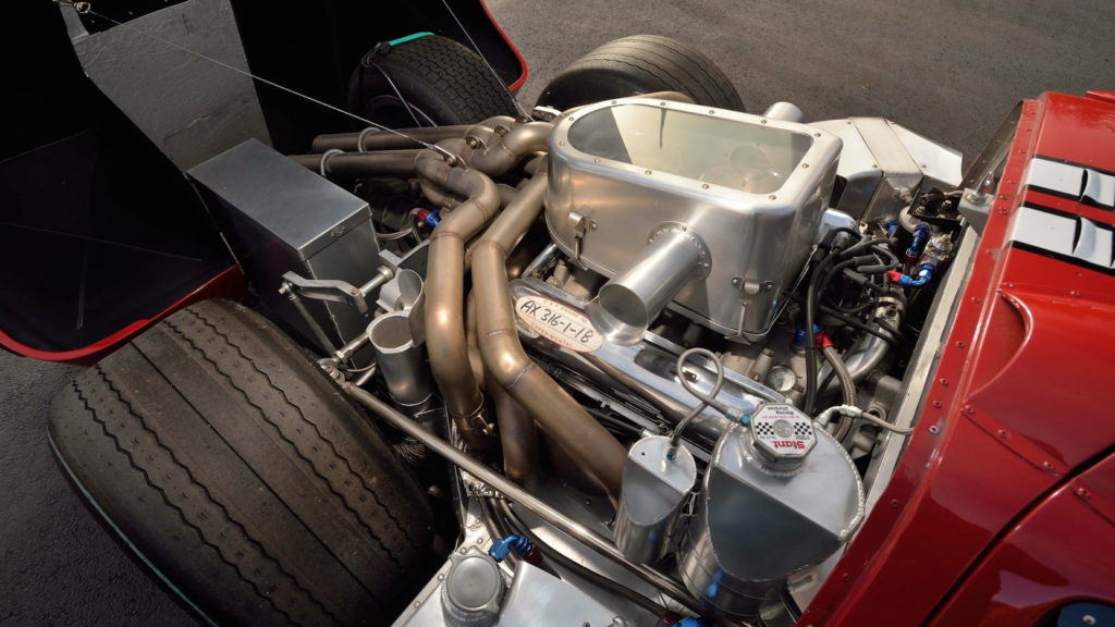 1967 Ford GT40 MK IV engine bay right