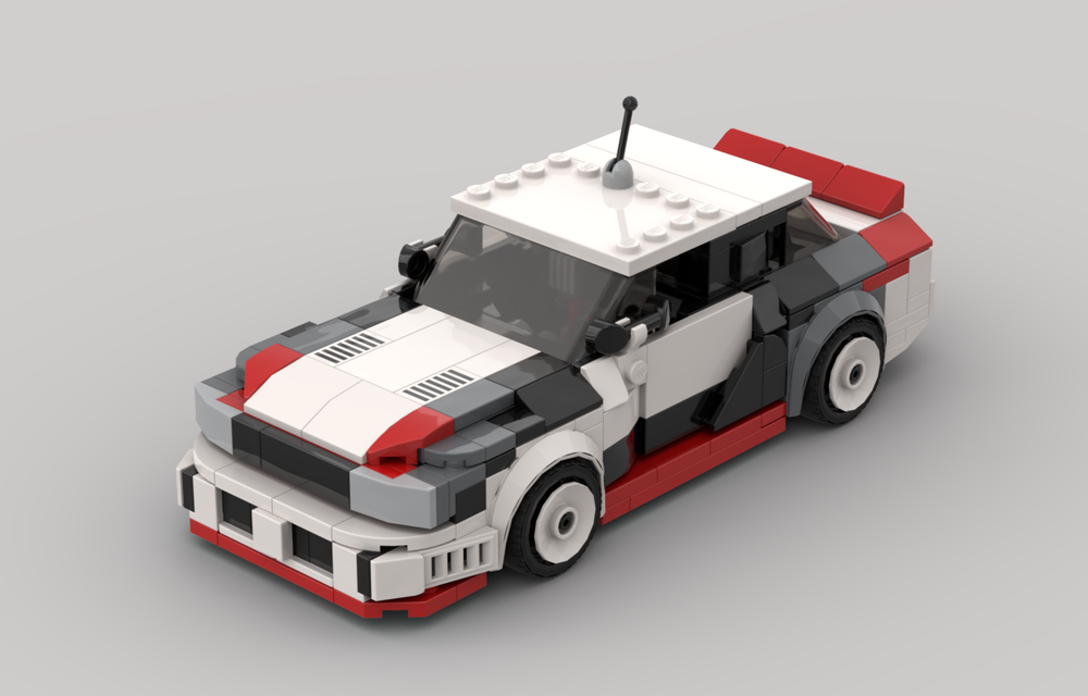 Bricked: build your own Audi 90 Quattro IMSA GTO