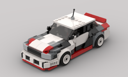 Bricked: build your own Audi 90 Quattro IMSA GTO