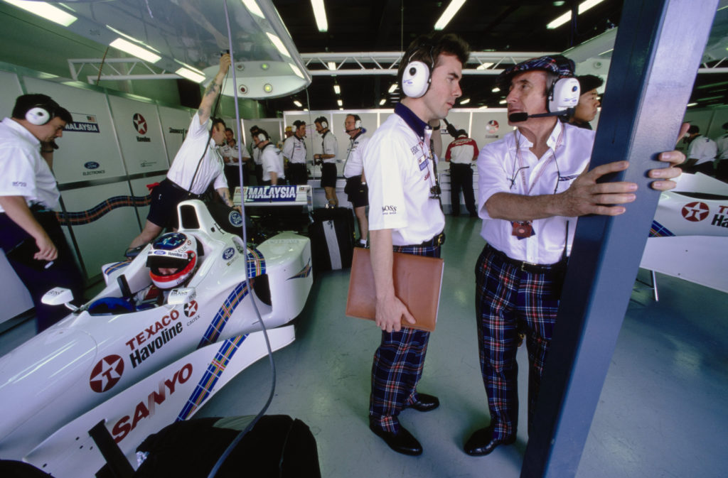 Jackie Stewart and Paul Stewart F1 Grand Prix of Australia