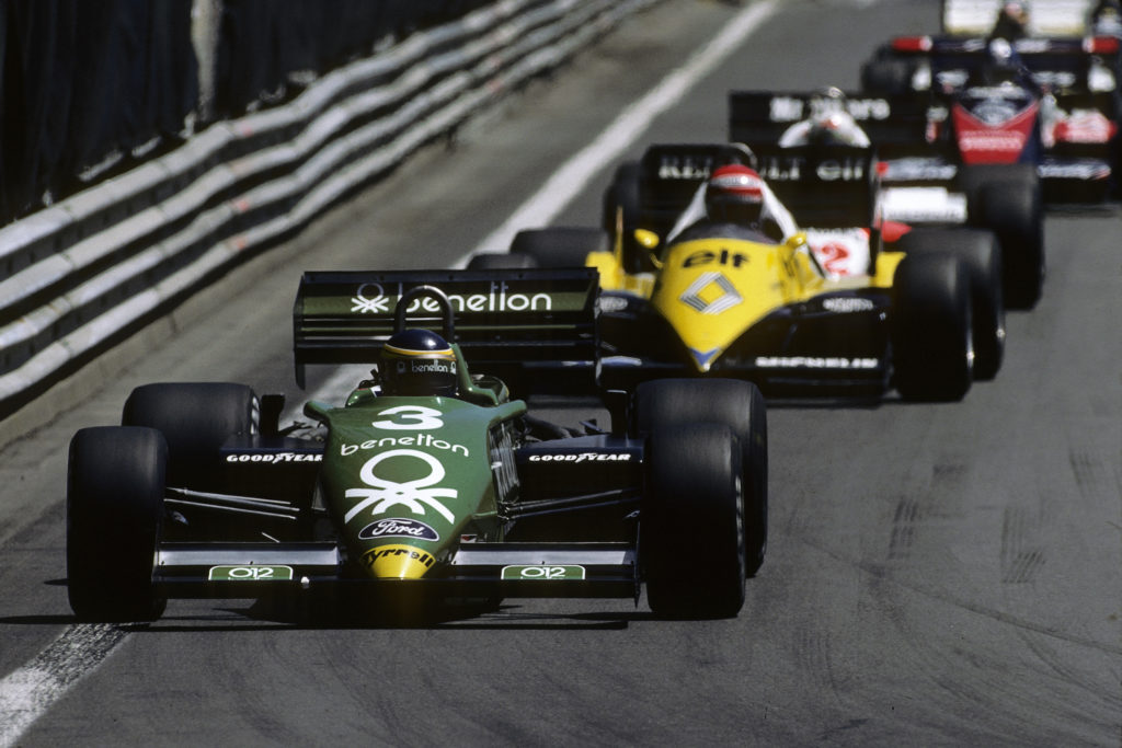 Michele Alboreto took the DFV’s final Grand Prix victory at Detroit in 1983