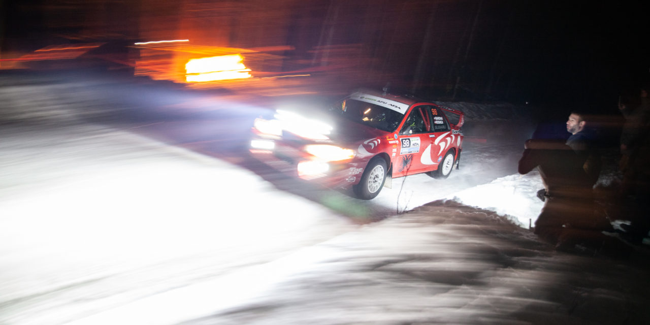 Sno*Drift serves rally racing in a winter wonderland