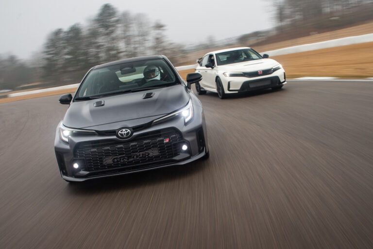 Track Tested: Honda Civic Type R vs. Toyota GR Corolla Morizo