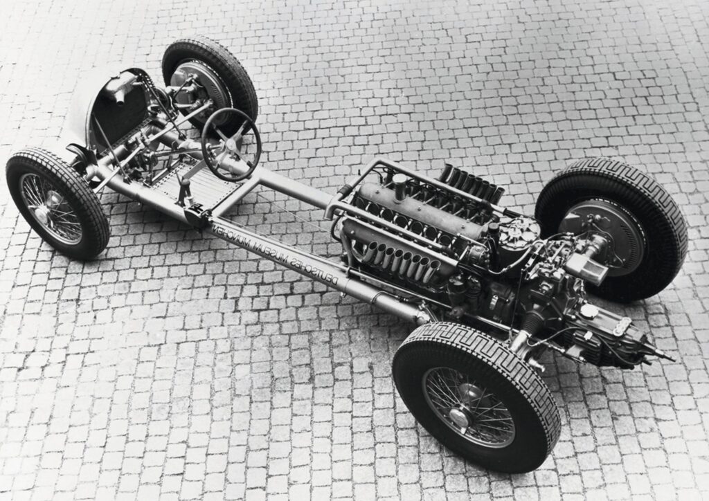 Auto Union V16 racing chassis