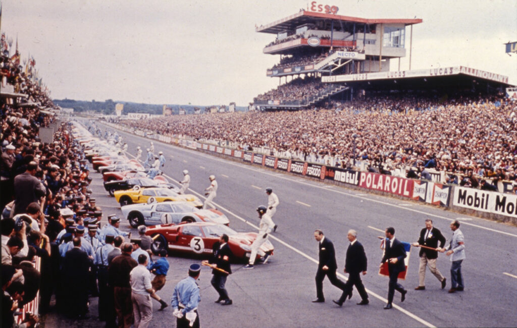 1966 Le Mans starting scene